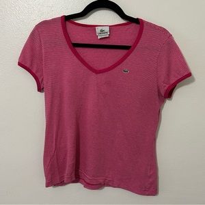 Lacoste Striped T shirt